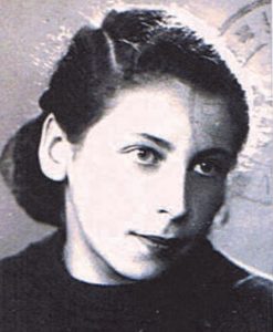 Anneliese Salamon as a young girl